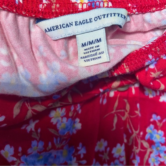 Magenta Off-The-Shoulder Floral Sundress - Picture 4 of 5